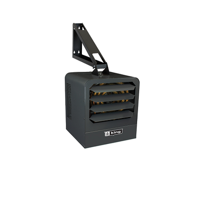240/208V 10KW 1PH Heavy Duty Unit Heater w/ SP Stat & Bracket