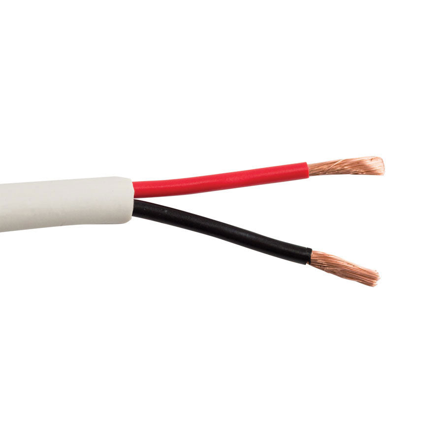 18/2DC-P-WT-500 2C/18 AWG Solid BC – Plenum – Low Voltage LED Dimmer Cable – Violet/Gray conductors, CMP Jacket – White – 500ft Spool