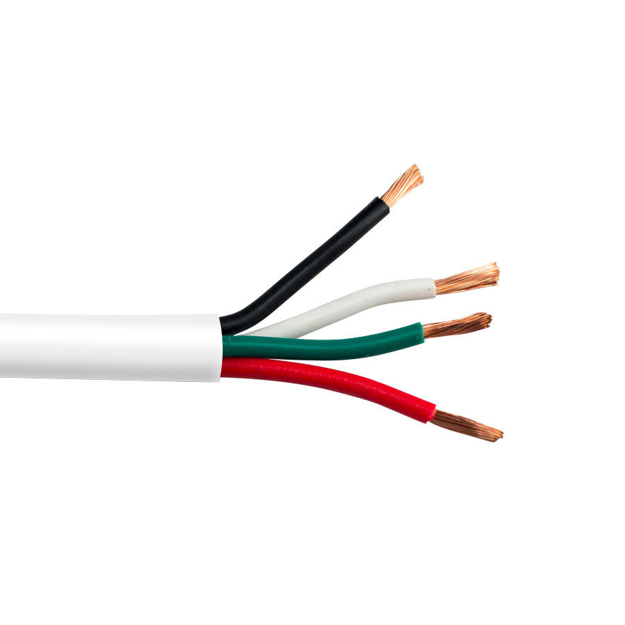 16/4P 4C/16 AWG STRANDED PLENUM- WHITE- 1000 FT SPOOL