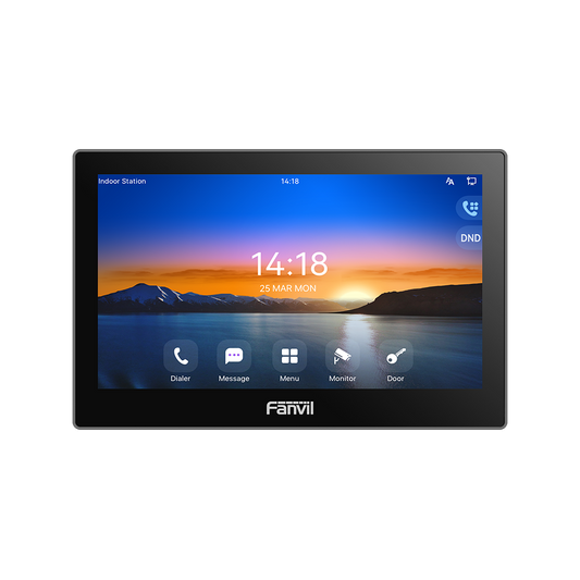 I504W - 7-Inch Color Touch Screen Indoor Station for Secure Access