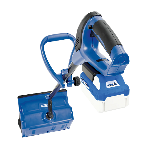 24V Cordless Snow Shovel Bundle with 4.0Ah Battery, Charger, Cover & Ice Scraper