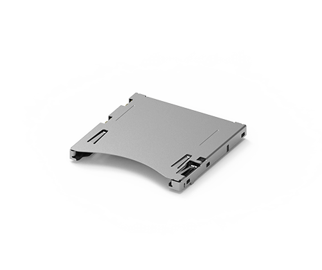 ATTEND SD Card Socket, Push-Push Type, w/Lock
