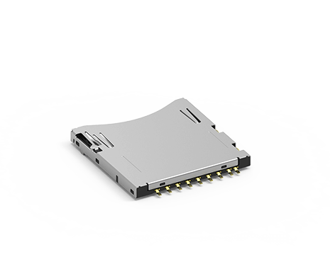 ATTEND SD Card Socket, Push-Push Type, w/Lock