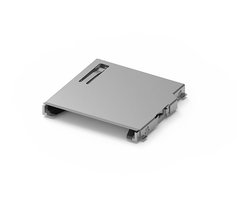 SD Card Socket, Push-Pull Type, w/switch