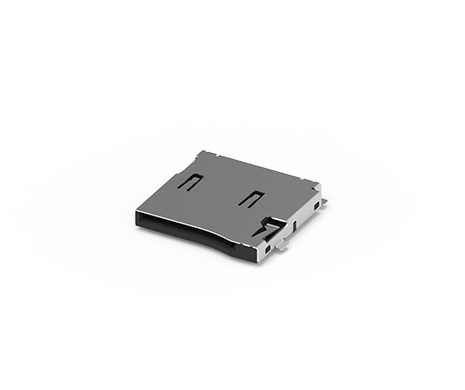Micro SD Socket Push-Push Type with Switch H=1.85mm