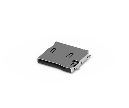 Micro SD Socket Push-Push Type with Switch H=1.85mm