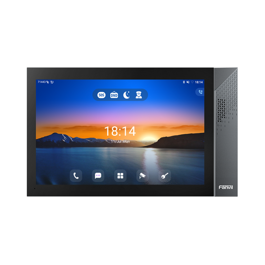 I57A - 10.1" Touchscreen SIP Indoor Station with HD Video Monitoring