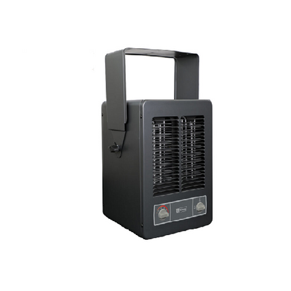 480V 1-3PH KBP Garage Unit Heater w/24V Control Onyx Gray