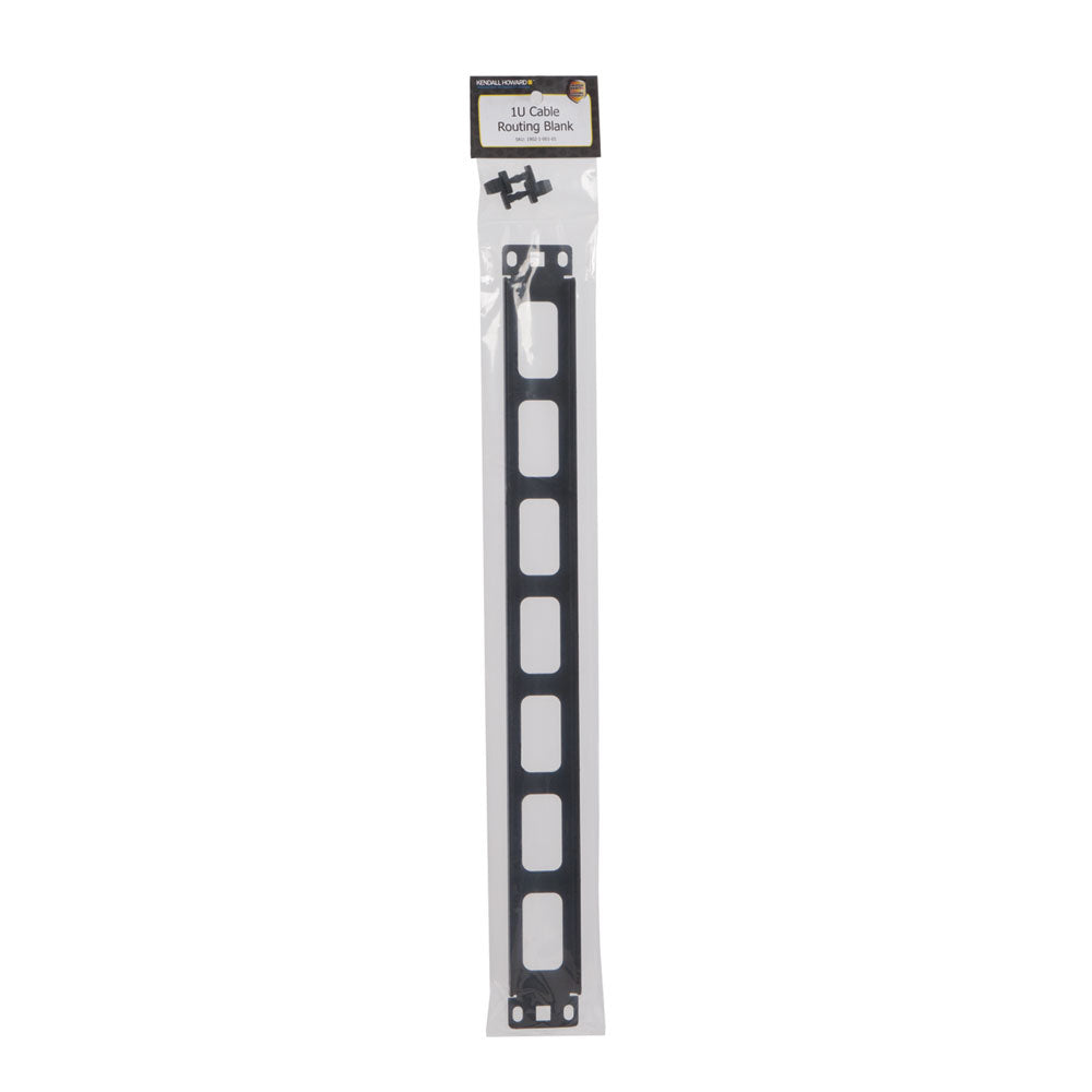1902-1-001-01 1U Cable Routing Blank