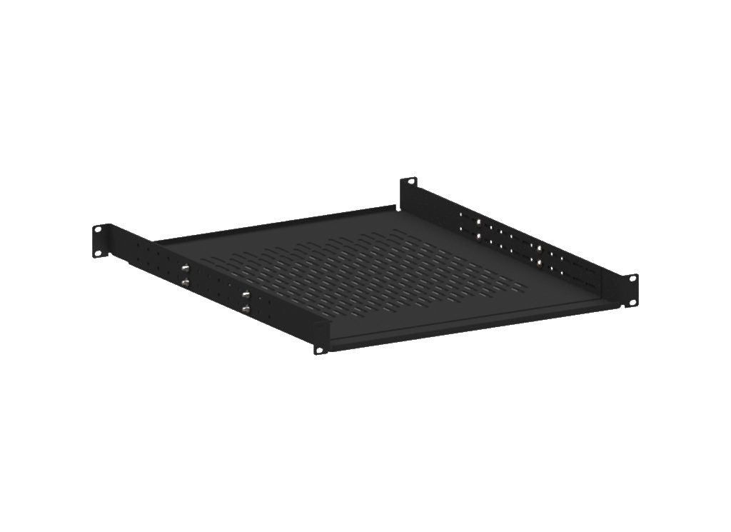 1906-3-008-01 1U Vented 4-Point Adjustable Shelf