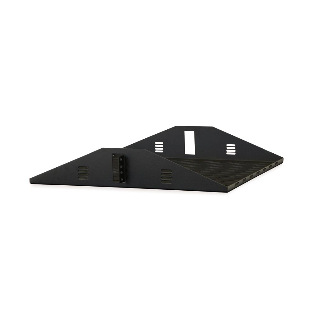 1907-3-000-02 2U Vented Center Mount Shelf