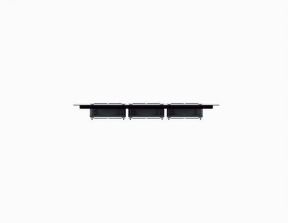 1908-3-001-02 3U Triple Fan Panel
