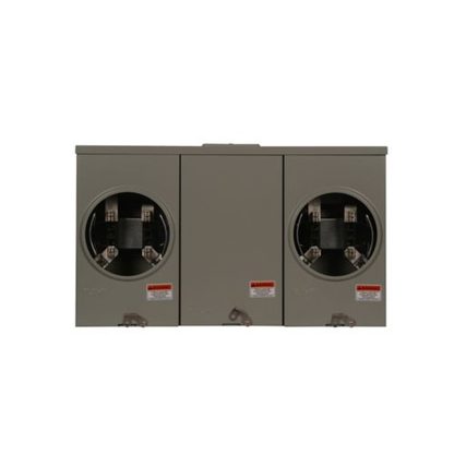 2-Gang 200A 600V Single-Phase Meter Socket 1007700CH