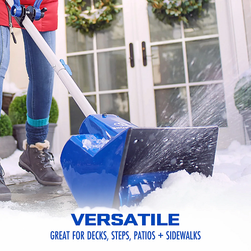 11-Inch 24V Cordless Snow Shovel Kit Includes 5.0Ah Battery & Charger