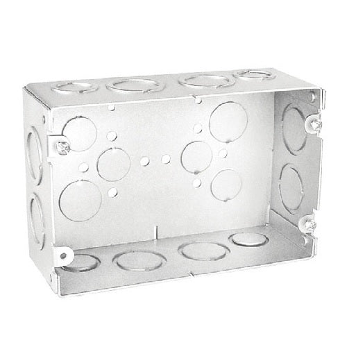 2-1/2" Two Gang Multi-Gang Box GB-2122341 (Pack of 10)