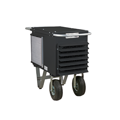 480V 3 Phase 25KW Industrial Wheeled Portable Unit Heater PCKW4825-3