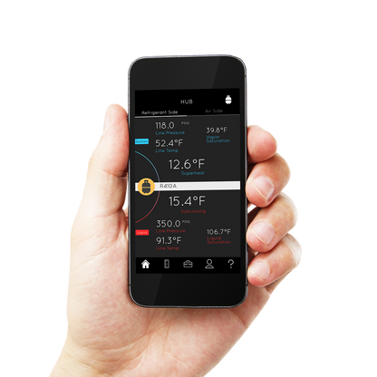 HUB4 Smart Refrigerant Charging Kit