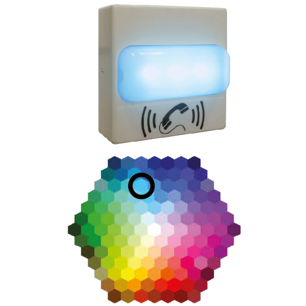 11376 - Multi-Color SIP Strobe with Web Setup and Audio Activation