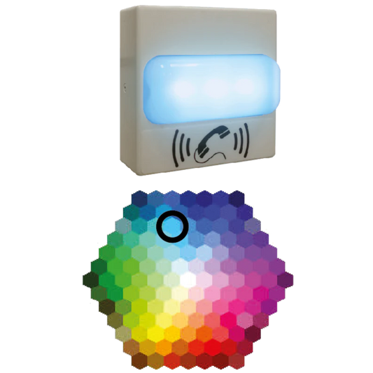 11376 - Multi-Color SIP Strobe with Web Setup and Audio Activation