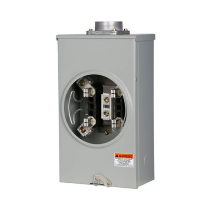 1-Gang 200A 600V Single-Phase Meter Socket 1004709DCH