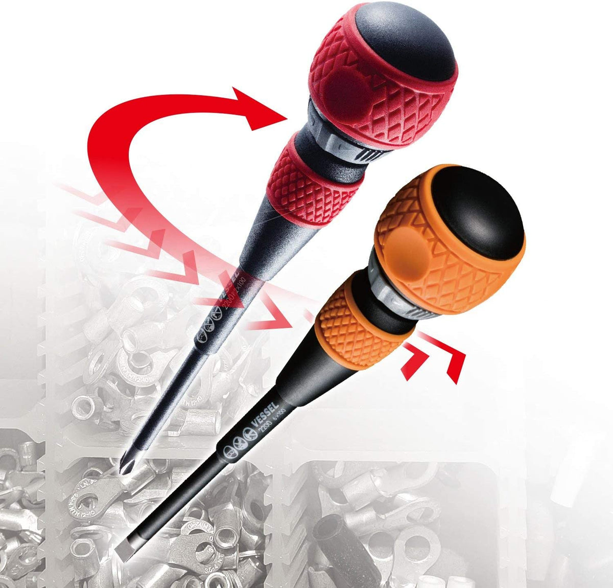 22005EVA BALL RATCHET Screwdriver 5PC. Set