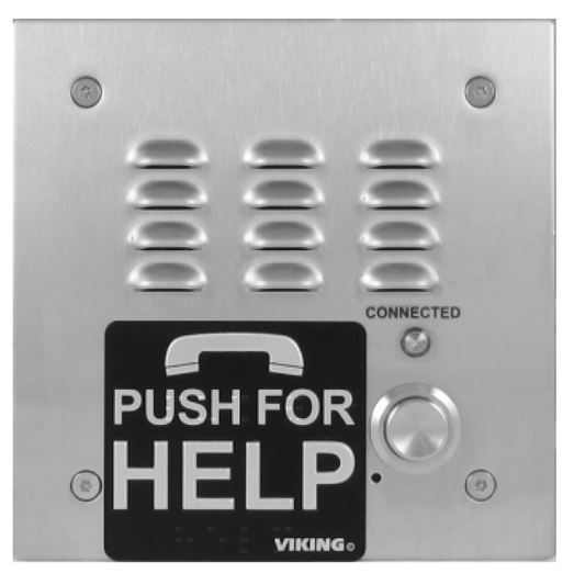 E-1600-30A-EWP - ADA Compliant Stainless Steel Emergency Phone with Weather Protection