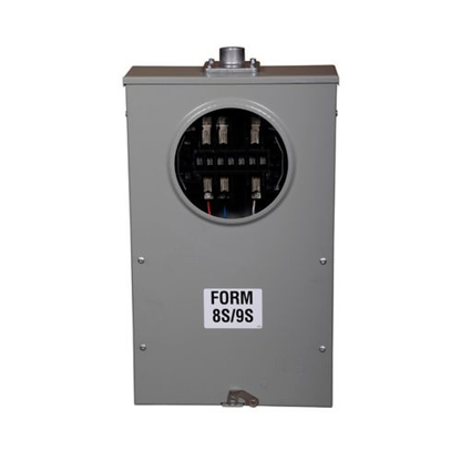 1-Gang 80A 600V Three-Phase Instrument Rated Meter Socket 1004671CH