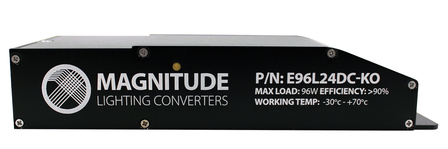 24VDC Magnitude E-Series Dimmable Transformer