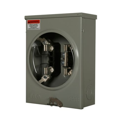 1-Gang 125A 600V Single-Phase Meter Socket 1005826ACH