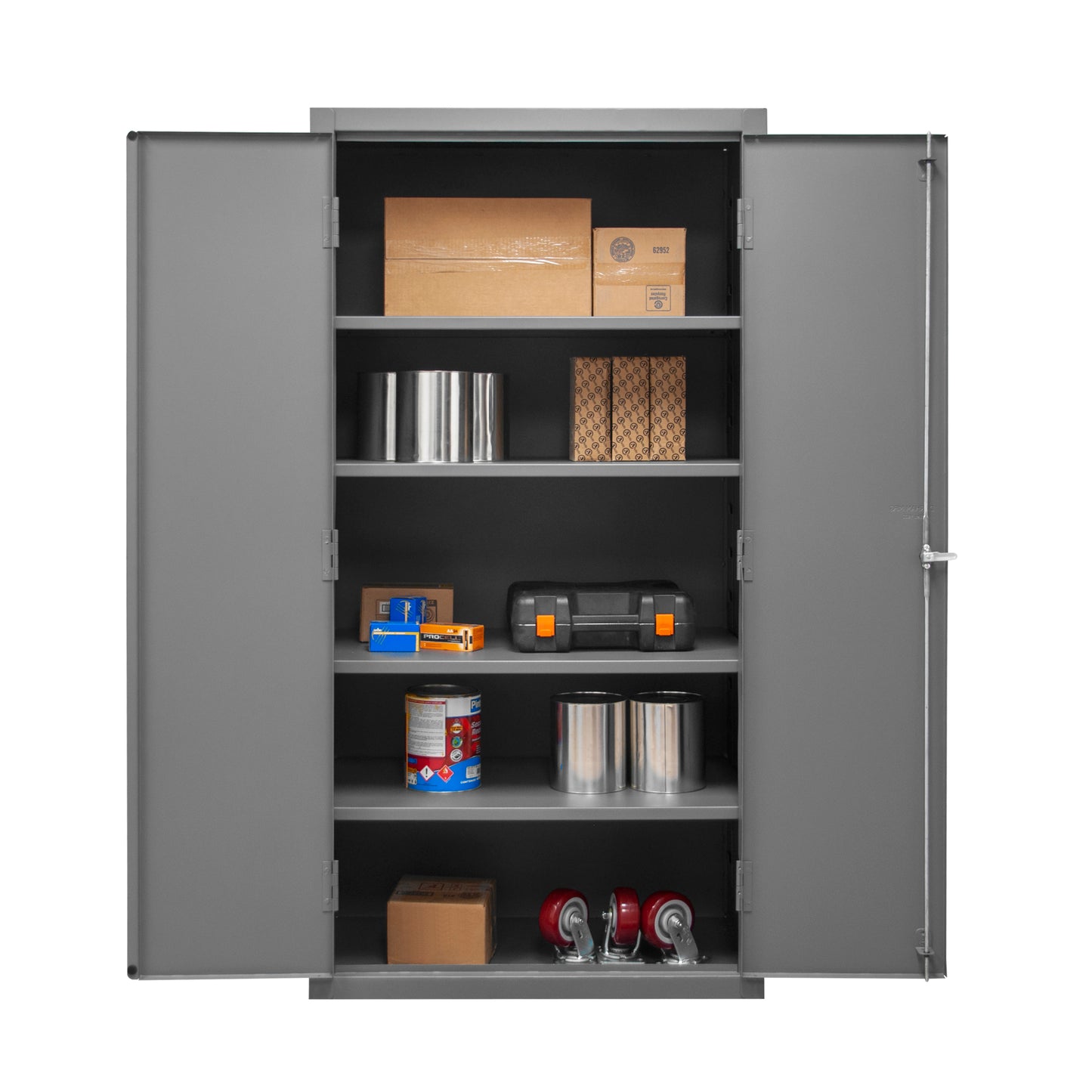 2501-4S-95 Cabinet, 16 Gauge, 4 Shelves, 36 x 24 x 72