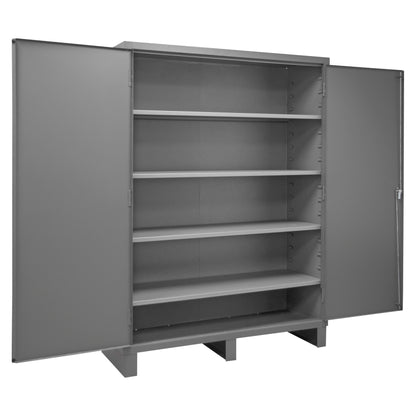 2506-4S-95 Cabinet, 16 Gauge, 4 Shelves, 60 x 24 x 84