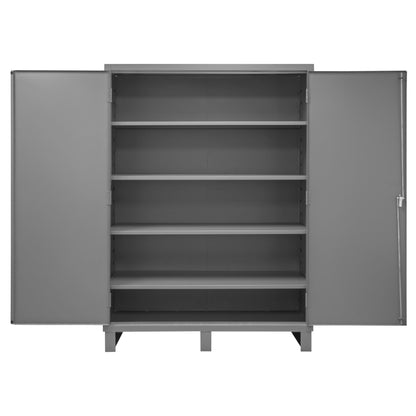 2506-4S-95 Cabinet, 16 Gauge, 4 Shelves, 60 x 24 x 84