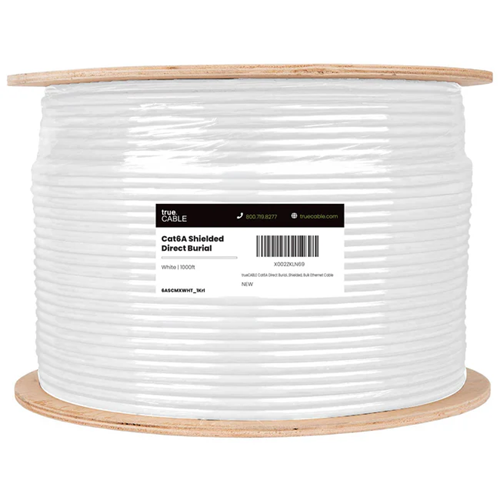 Unshielded Cat6A Direct Burial Ethernet Cable 1000FT
