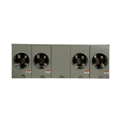 4-Gang 200A 600V Single-Phase Meter Socket 1004438BCH