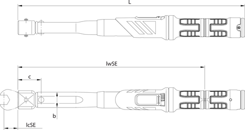 2641488 - DREMASTER SE Torque Wrench 60-300 Nm, Ergonomic & Durable