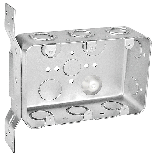 2-1/8" Deep Three Gang Ko's Bracketed Switch Box MGSB-3F (pack of 20)