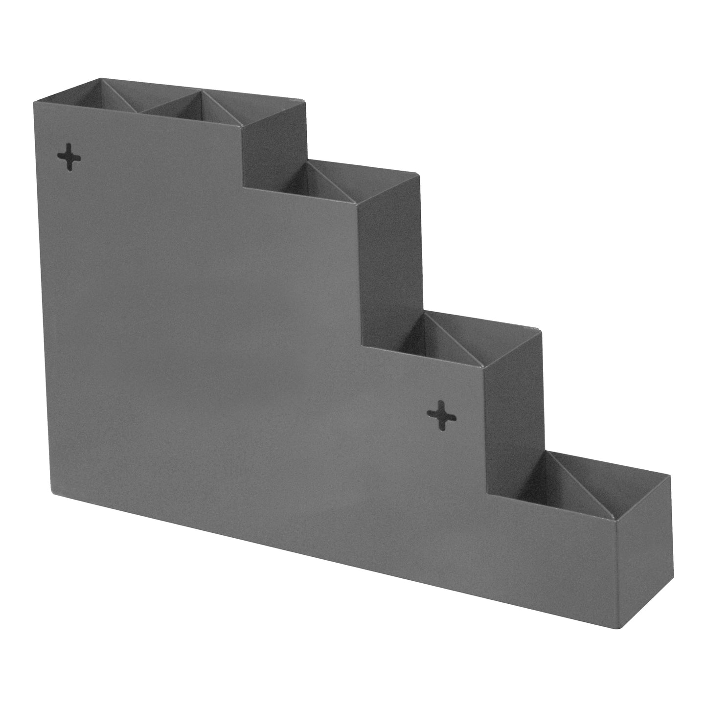 298-95 Cable Tie Rack, Steel, Gray