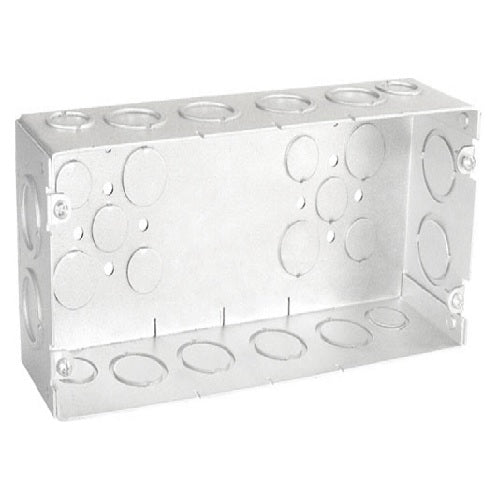 2-1/2" Four Gang Multi-Gang Box GB-2124341 (Pack of 15)