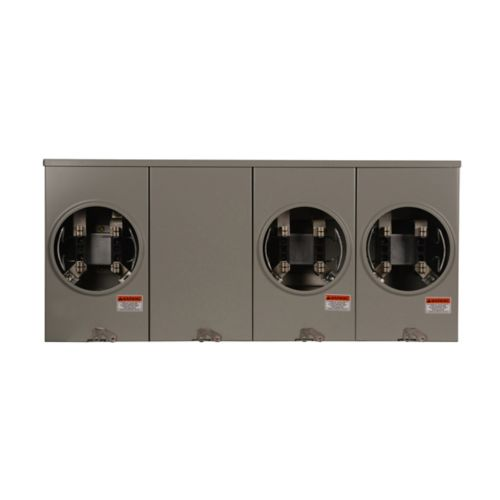 3-Gang 200A 600V Single-Phase Meter Socket 1007701CH