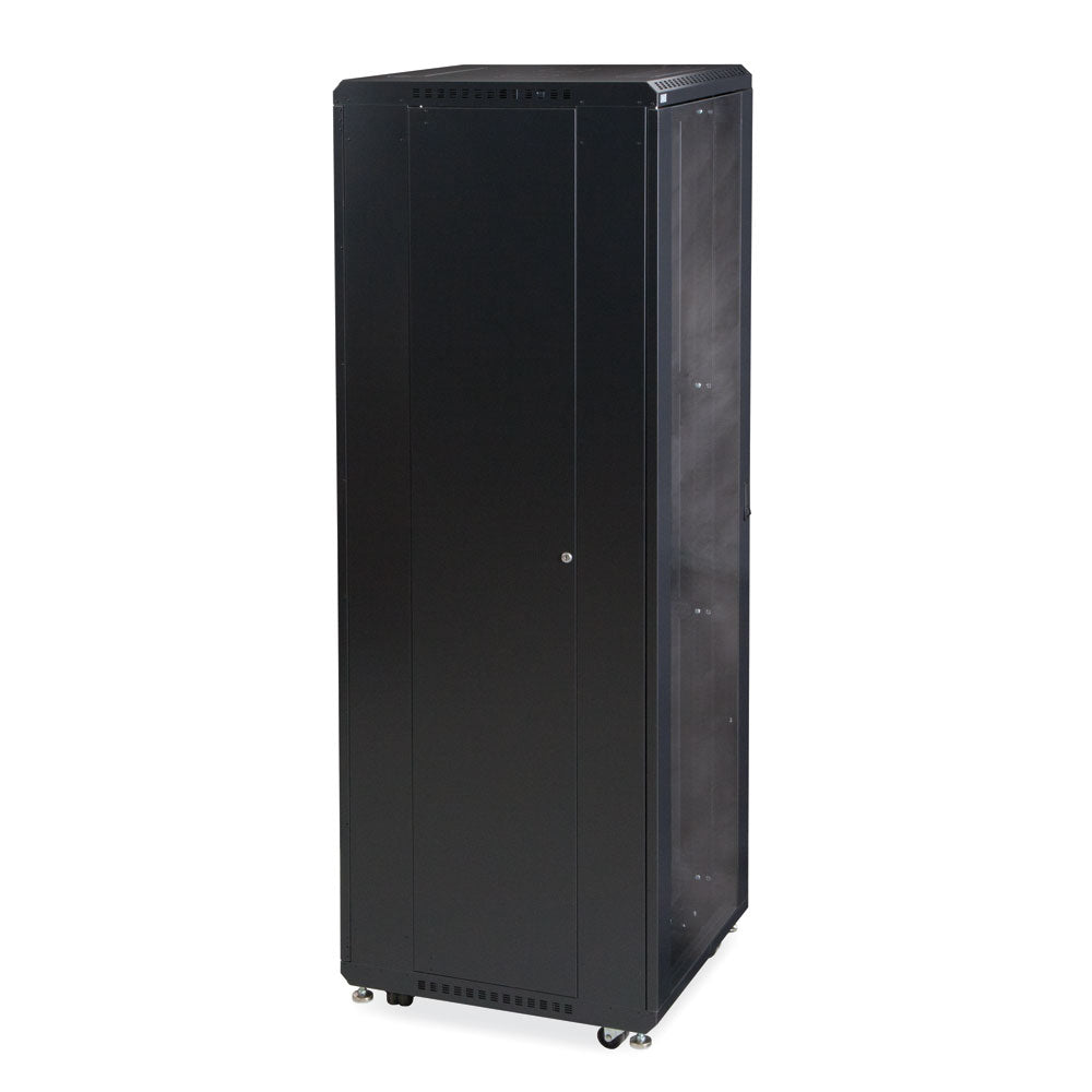 3101-3-024-42 LINIER Server Cabinet - Glass/Solid Doors - 24" Depth