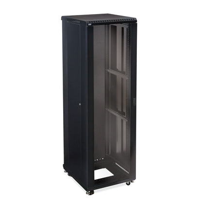 3101-3-024-42 LINIER Server Cabinet - Glass/Solid Doors - 24" Depth