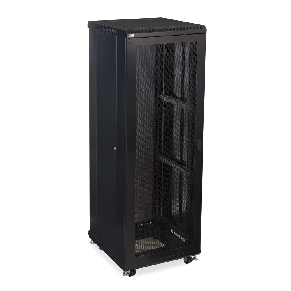 3107-3-024-37 37U LINIER Server Cabinet- Vented/Vented Doors - 24" Depth