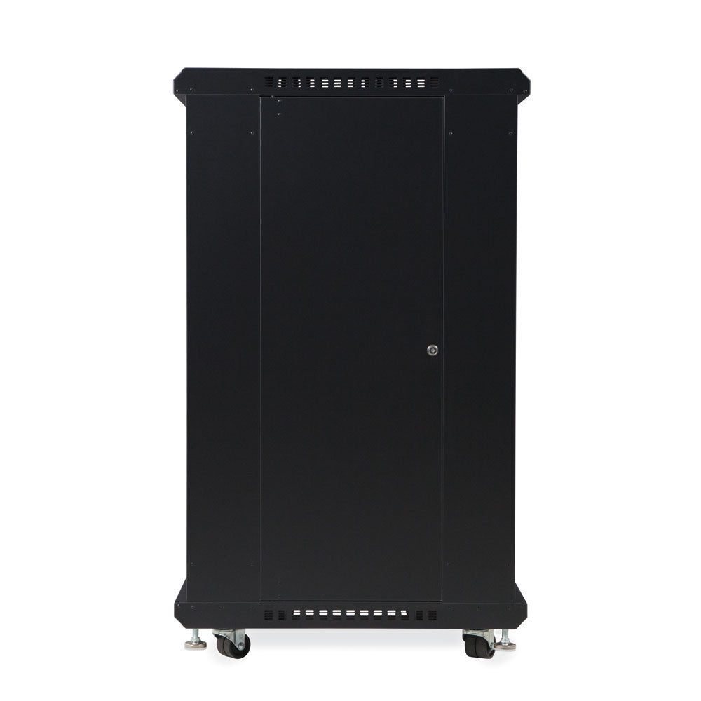 3108-3-024-22 22U LINIER Server Cabinet - Solid/Solid Doors - 24" Depth