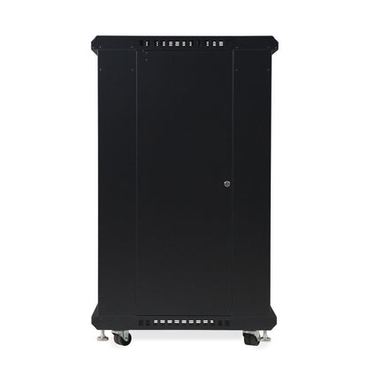 3108-3-024-22 22U LINIER Server Cabinet - Solid/Solid Doors - 24" Depth