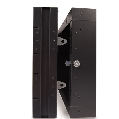 3130-3-001-06 6U LINIER Swing-Out Wall Mount Cabinet - Glass Door