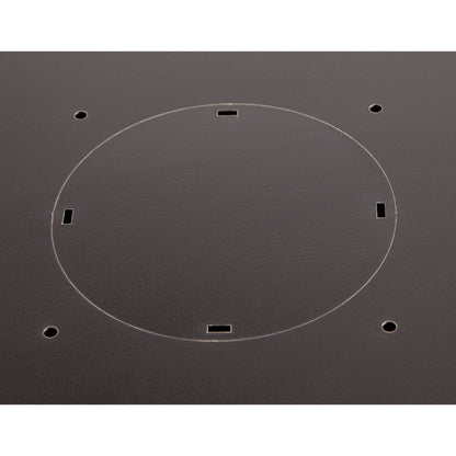 3130-3-001-06 6U LINIER Swing-Out Wall Mount Cabinet - Glass Door