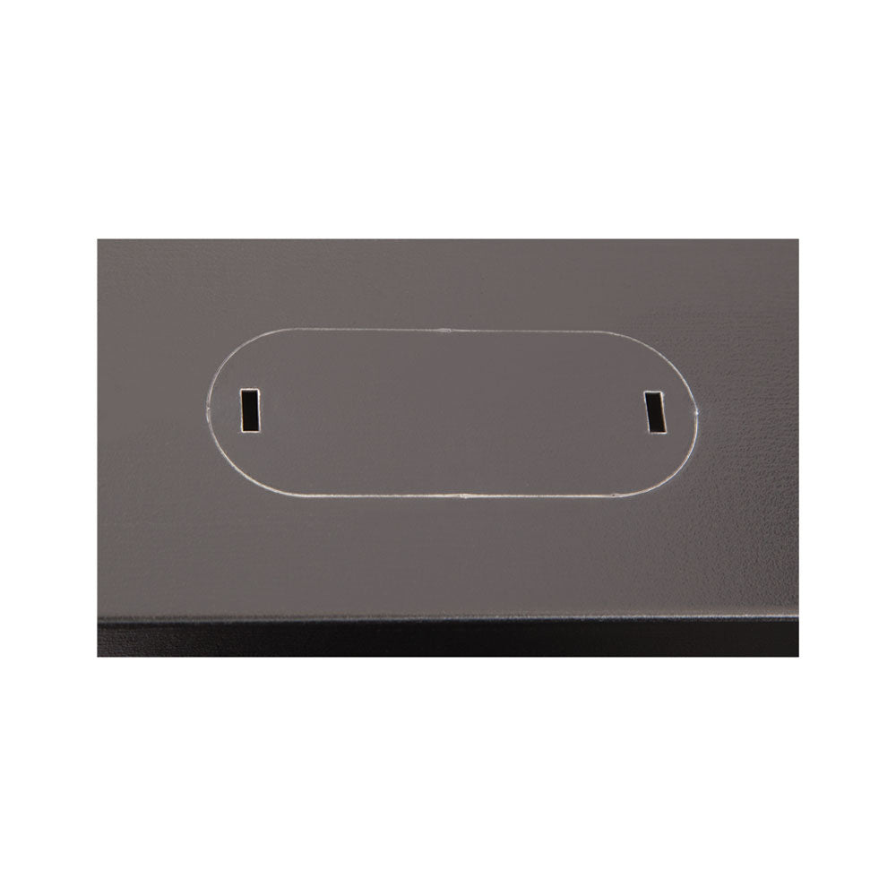3130-3-001-12 LINIER Swing-Out Wall Mount Cabinet - Glass Door