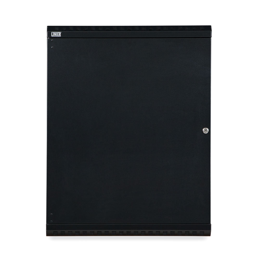 3131-3-001-15 15U LINIER Swing-Out Wall Mount Cabinet - Solid Door