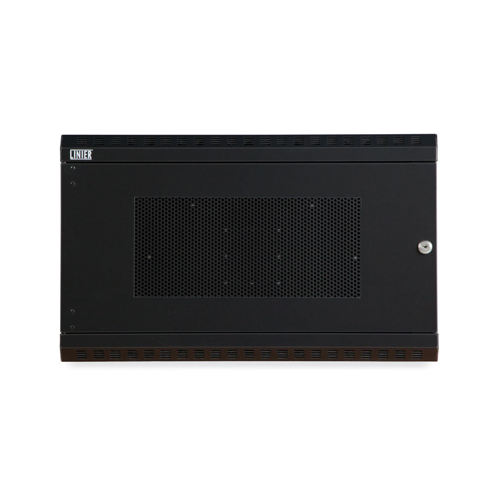 3132-3-001-06 6U LINIER Swing-Out Wall Mount Cabinet - Vented Door