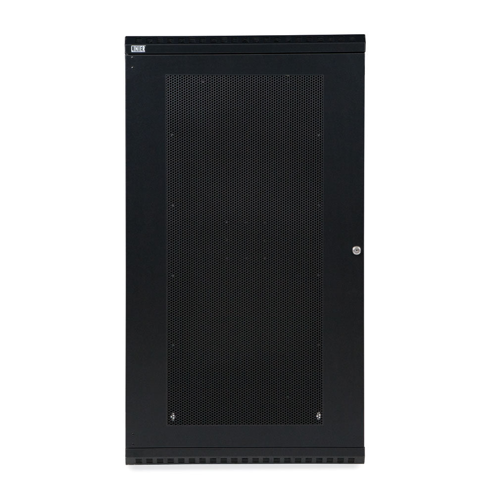3132-3-001-22 22U LINIER Swing-Out Wall Mount Cabinet - Vented Door